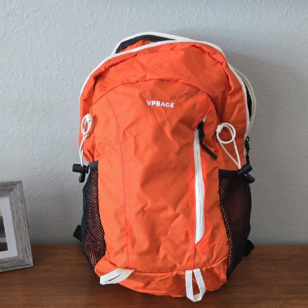 Orange Sports Backpack